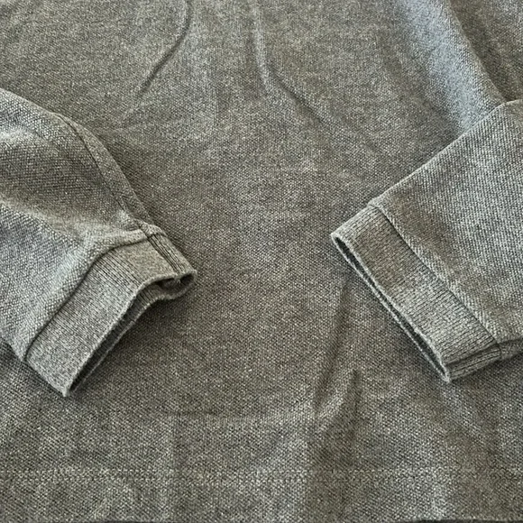 LACOSTE grey hooded long sleeve size 10 - Picture 2 of 7